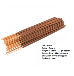 Varillas de incienso de hojas que caen naturales, suministro al por mayor a precio líder (marrón) - Product Image 2