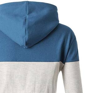 Novedad, servicio OEM, diseño personalizado, sudaderas con capucha para mujer, sudaderas con capucha de algodón polar, jersey de contraste de color, sudaderas informales - Product Image 5