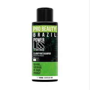 Premium Brazilian Hair Product For All Hair Types: Pro Beauty Brazil's Clarifying Shampoo and Deep Cleaning