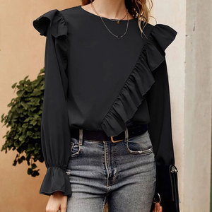 ชุดเดรสสตรีแฟชั่นใหม่หรูหรามีขาตั้งผ้าคอตตอนออร์แกนิกระบายอากาศได้ดีมี100% - Product Image 4