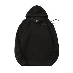 Sudadera con capucha térmica Premium de gran tamaño personalizada 100% algodón 400 Gsm para hombre sin cordón hombro caído bordado invierno - Product Image 6