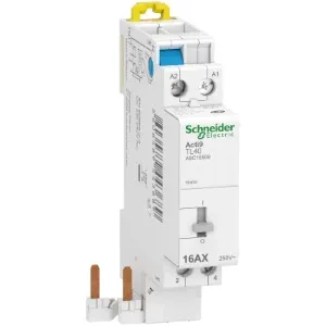 Relè di potenza Schneider Electric A9C15509 con blocco elettrico per oltre 2 Ampere - Product Image 1