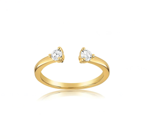 Anillo de Oro Real de 14k, Diseños Minimalistas, Anillo de Diamantes para Mujer, Anillo de Oro Puro Personalizado con Diamante Moissanita de la India - Product Image 2
