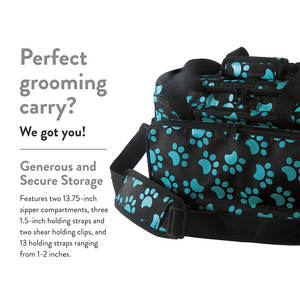 Bolsa de Transporte para Mascotas, Organizador de Artículos de Aseo para Perros y Gatos, Almacenamiento para Kit de Aseo y Accesorios para Mascotas - Product Image 3