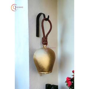 Campanas colgantes de puerta de Navidad de oro hechas a mano con campanas de diseñador de Metal decorativas hechas a mano de alta calidad restaurante Hotel decoración del hogar - Product Image 6