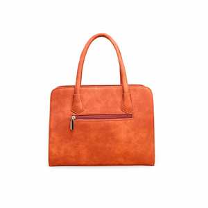 Sac à main en cuir PU formel en bronze fermeture ouverte décontractée élégante avec doublure en cuir véritable pour les fêtes d'été une poignée - Product Image 1
