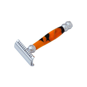 Maquinilla de afeitar de seguridad de lujo de proveedor al por mayor y juego de afeitar con mango de latón a buen precio - Product Image 5