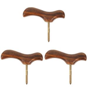 Bastón individual de madera de acacia para entrenamiento de rehabilitación ¡Cómodo y elegante a la venta! - Product Image 2