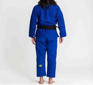 Qualité professionnelle noir BJJ Gi uniforme léger coton Kimono ensemble Jiu Jitsu formation grappling costume pour hommes femmes adultes - Product Image 2