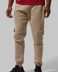 Pantalon de survêtement à jambe droite personnalisé 100% coton pour hommes pantalon de survêtement en éponge française marque privée pantalon pour homme vente en gros - Product Image 2