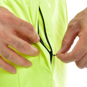 <b>Men's</b> Casual <b>Green</b> Training <b>Shorts</b> Durable Lightweight Canvas Gym Wear Anti-Sweat Workout Jogging Eco-Friendly Wholesale Rate - Product Image 5