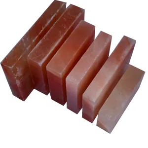 Pure Quality 100 % Natural Pink salt Bricks tile Himalayan Salt Blocks For Rooms Manufacturer And Wholesale price salt tile OEM