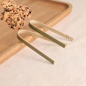 Mini pince en bambou naturel biodégradable pour servir la salade pince faite à la main de bonne qualité prix d'usine - Product Image 4