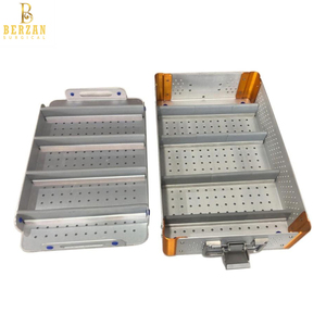 Berzan กล่องลวดสแตนเลสสตีลขนาดใหญ่สำหรับเก็บเครื่องมือฆ่าเชื้อสำหรับฆ่าเชื้อโรคในการผ่าตัดด้วยมือ - Product Image 2