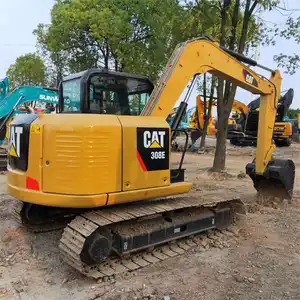 Excavatrice CAT 308E originale d'occasion 8 tonnes Caterpillar 2021 ans Mini pelleteuse d'occasion Prix bon marché Cat 308 308E En stock