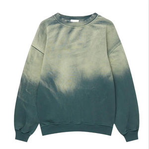 Women's Oversized Crew Neck Tie-Dye Sweatshirt Customized Printed Streetwear Fashion Acid Wash Technique 420/500 Grams <b>Fabric</b> - Product Image 1