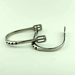 Espuelas de equitación de acero inoxidable duraderas para zapatos equipo de equitación ecuestre profesional - Product Image 2