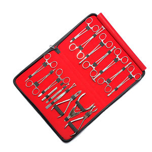 Kit d'outils de piercing corporel pour soins personnels, comprenant aiguilles d'ouverture et de fermeture, pinces à billes, pinces à perles, ensemble de 16 pièces avec pochette - Product Image 2