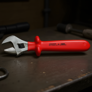 Gedore Adjustable Single <b>Open</b>-<b>Ended</b> VDE Plier <b>Spanner</b> - Product Image 3