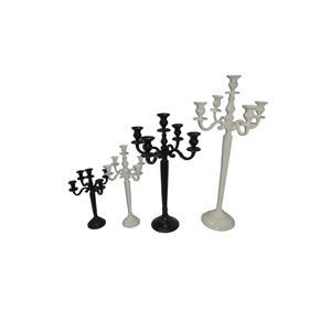 Candélabre pour la décoration de mariage et de fête d'anniversaire, support de bougie, décoration de table, mini lanterne, porte-bougie - Product Image 3