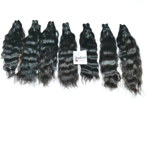 Lots de Cheveux Indiens Bruts Non Traités, Alignés dans le Sens de la Cuticule, Sans Produits Chimiques, Ondulés, pour Tissage, Boucles, Extensions Non Transformées, Vente en Gros - Product Image 5