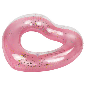 INFLATABLE PINK HEARTWHEEL WITH FLOATING SEQUINS - Product Image 3