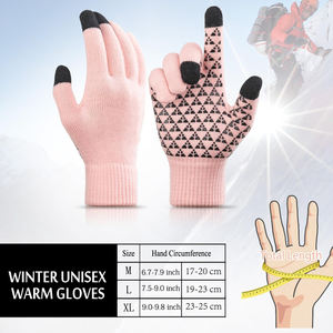 Guantes para correr al aire libre para hombre, elásticos, hechos de poliéster cálido con agarre flexible y acabado avanzado resistente al agua - Product Image 4
