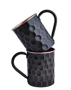 Fabrication décorative de lot de deux tasses Moscou en cuivre Grossiste indien fantaisie classique fait à la main Meilleure vente Tasse Moscou - Product Image 5