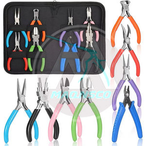 ชุดเครื่องมือทำเครื่องประดับโลหะทองเหลืองสแตนเลสแบบมืออาชีพรวมถึงคีมและอุปกรณ์สภาพใหม่ - Product Image 1