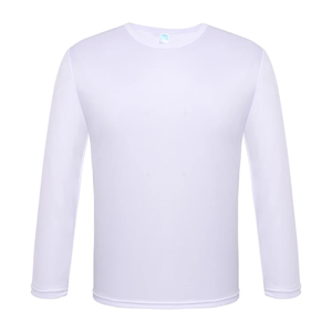 High Quality 100% Cotton Casual Style Oversized Fit for Spring Quick Dry Polyester O-Neck <b>Long</b> Sleeve <b>T</b> <b>Shirt</b> - Product Image 3