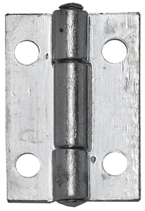 Cerniera Stretta con Perno Fisso in Acciaio Zincato mm. 38,5x26 - Product Image 2