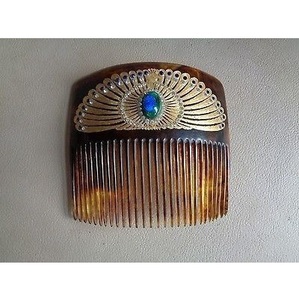 Fourchette à cheveux élégante et vintage en corne de buffle Barrettes et pinces de meilleure qualité - Product Image 2