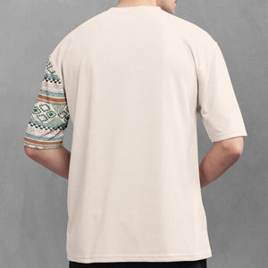 Camiseta de punto transpirable cómoda informal del mejor Material, camiseta de hombre con logotipo frontal personalizado directo de fábrica hecha en Bangladesh - Product Image 3