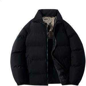 เสื้อแจ็คเก็ตพัฟเฟอร์ผู้ชายปี 2025 ผ้าโพลีเอสเตอร์ สไตล์สั่งทำพิเศษ คอตั้ง โลโก้ด้านหน้า แขนยาว เสื้อแจ็คเก็ตฤดูหนาว ขายส่ง - Product Image 2