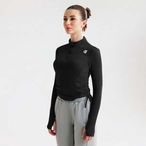 Top Corto Negro Summit para Gimnasia, Ropa Enfocada en el Rendimiento - Product Image 1