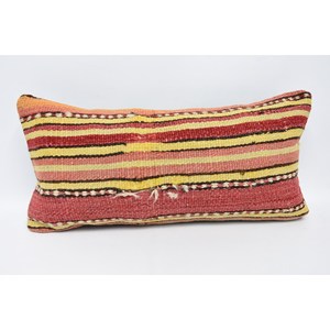 หมอนผ้าวูลถักหลากสี12X24นิ้วลายวินเทจของตกแต่งบ้าน - Product Image 1