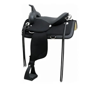 Selle de cheval en cuir et bois de qualité supérieure, durable, pour l'équitation, la course en baril, le western, avec des designs personnalisables - Product Image 3