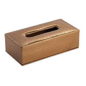 Caja de pañuelos de madera con acabado natural de calidad estándar para decoración de vajillas y artículos de mesa. - Product Image 4