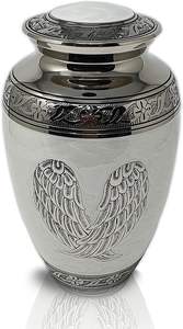 Urna de recuerdo de aluminio y metal 100% de estilo americano de excelente calidad, urnas funerarias/cremación para adultos de India - Product Image 2