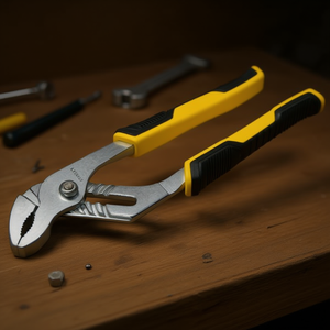 Ensemble de 6 pinces Stanley Controlgrip, outil polyvalent avec surface de mâchoire dentée et poignée en plastique souple - Product Image 3