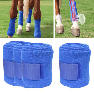 Envolturas de vendaje de polo de caballo duraderas para uso estable Envolturas de caballo de lana transpirable para protección de piernas - Product Image 3