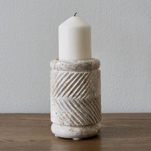 Portavelas de Mármol, Elegante Centro de Mesa, Decoración Estilosa para el Hogar, Ambiente Romántico y Festivo - Product Image 2