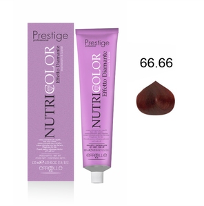 ครีมย้อมผมถาวร ERREELLE Prestige Nutricolor สูตรวีแกน 120 มล. สูตรบำรุงผม สีแดงเข้มและสีแดงม่วง - Product Image 2