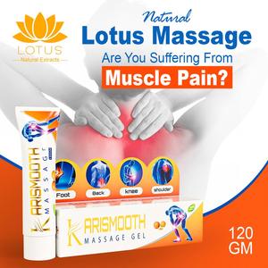 Gel de Masaje Unisex Natural Herbal Lotus Karismooth para Calmar y Relajar el Cuerpo - 120g - Product Image 2