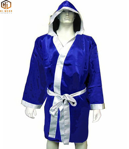 Robes de boxe personnalisées de haute qualité, légères et écologiques, vêtements d'entraînement, matériau en polyester durable, toutes saisons, 2024 - Product Image 5