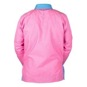 ชุดยิวยิตสูบราซิลเลียนคุณภาพสูงสั่งทำพิเศษ สีชมพูยอดนิยม ผ้าคอตตอนนุ่มสบายผิว ชุดยิวยิตสู BJJ  รับผลิตแบบ OEM - Product Image 4