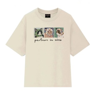 Unisex Stylish <b>Animal</b> Graphic T-Shirt 100% Cotton Soft and Cool Summer Essential with Nonwoven Weaving Method - Product Image 4