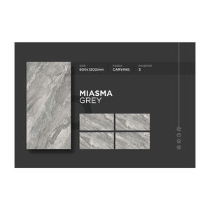 Nuevo diseño, colección de tallado de 600x1200mm, baldosas de porcelana, mejor precio, textura sólida para Interior moderno, 5mm de espesor - Product Image 6