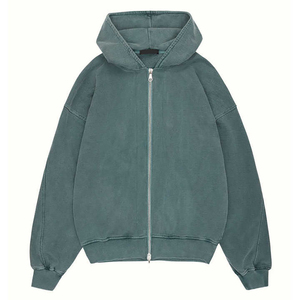 Sweats à capuche personnalisés de l'usine OEM fournisseur en vrac sérigraphie personnalisée avec broderie de logo ou bouffée disponible pour les marques de mode - Product Image 5