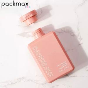 Flacon en plastique classique HDPE écologique de 130 ml pour nettoyant visage et lotion, bouchon à vis 24/410, sérigraphie, moulage en pulpe - Product Image 2